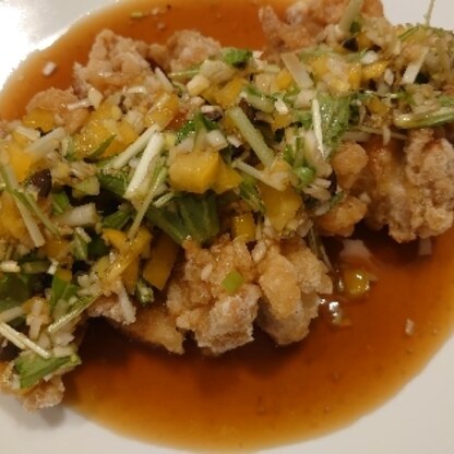 味つけが美味しかったです！野菜もパラパラしちゃいました(^_^;)さくさくで大好評でした。